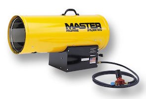 30,000 BTU FORCED AIR HEATER - MASTER